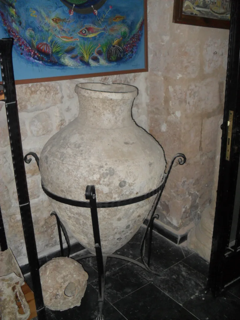 The Arslan Eyje Amphora Museum in Taşucu, Mersin