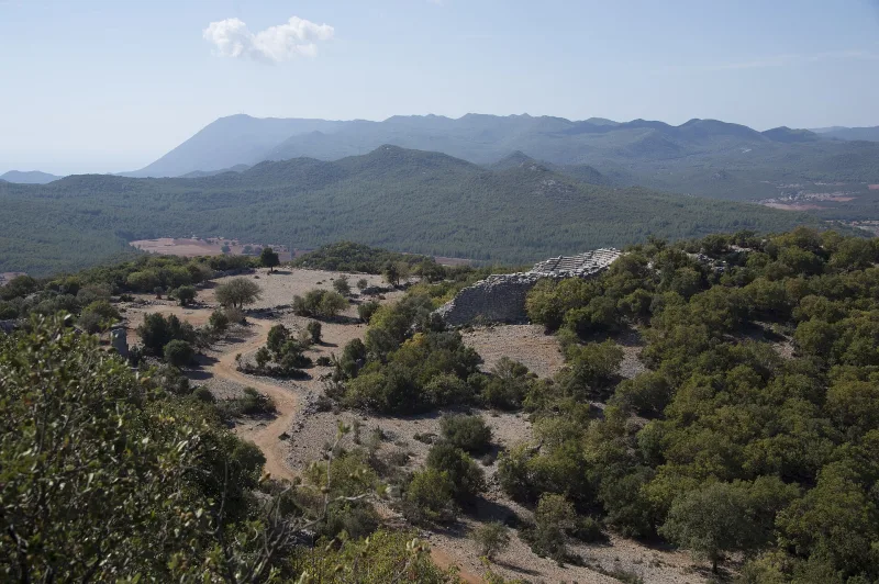 Cyaneae (Kianei): la ciudad de los sarcófagos de Licia, cerca de Demre