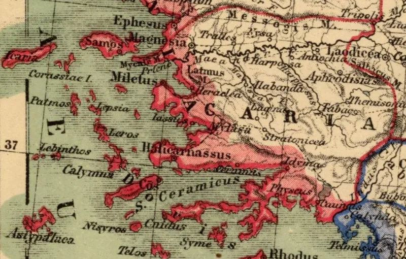 Euromus (Eurom) — templo de Zeus Lepsinus en Milas