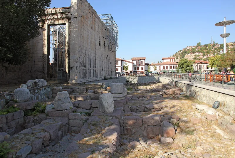 Augustuksen temppeli Ankarassa (Monumentum Ancyranum) — Res Gestae