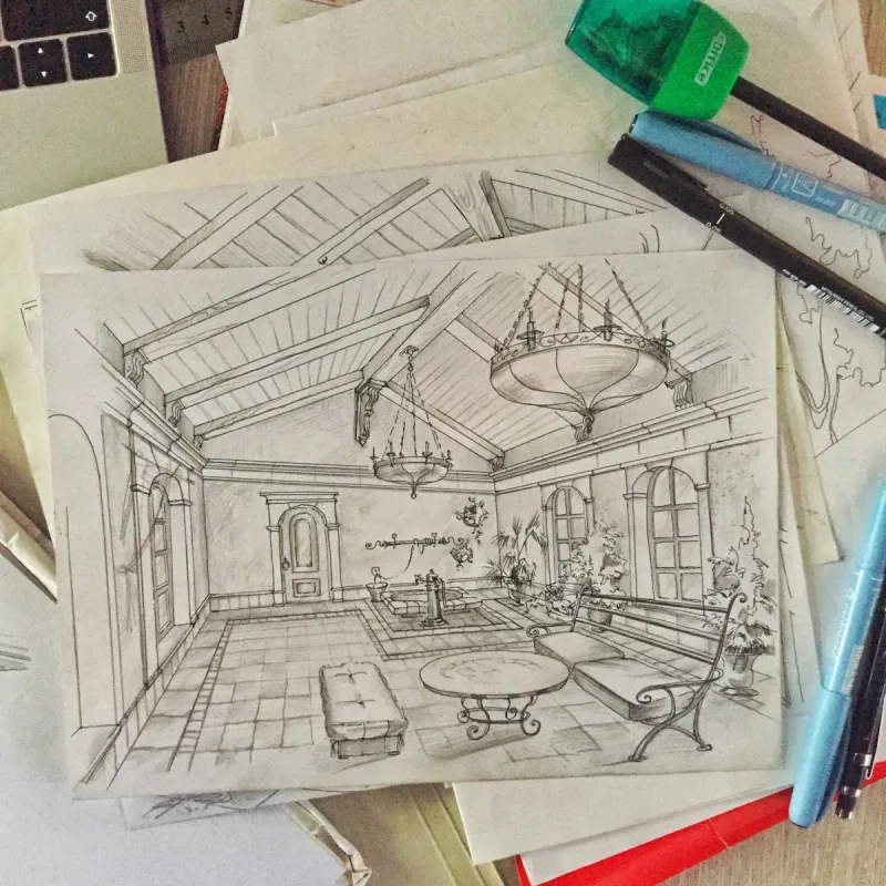 阿兰亚室内设计和可视化项目