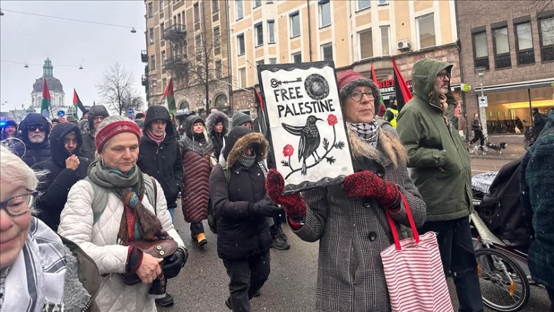 Cientos de personas marchan en Suecia contra la decisión de Israel de anexionarse la Cisjordania ocupada