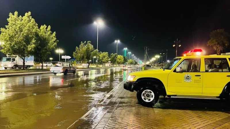 В Саудовской Аравии в некоторых регионах приостановлено обучение из-за наводнений и сильных дождей