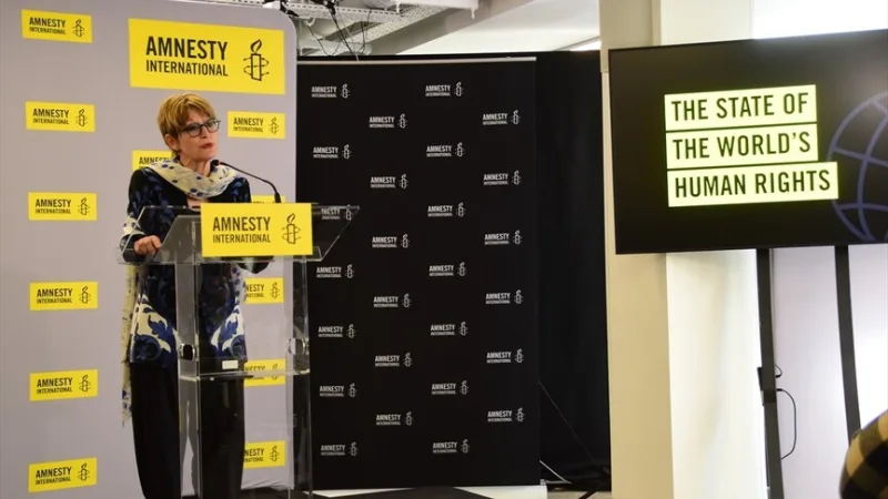 Amnestyn pääsihteeri Callamard totesi, että jotkut maat ovat horjuttaneet ihmisoikeuksien perustuksia