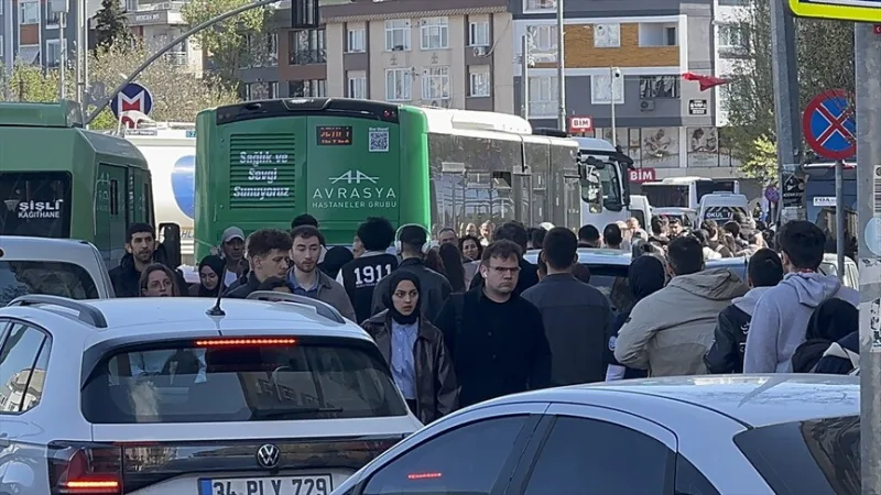 تسببت الأعمال الجارية في خط المترو في إزدحام مروري في إسطنبول